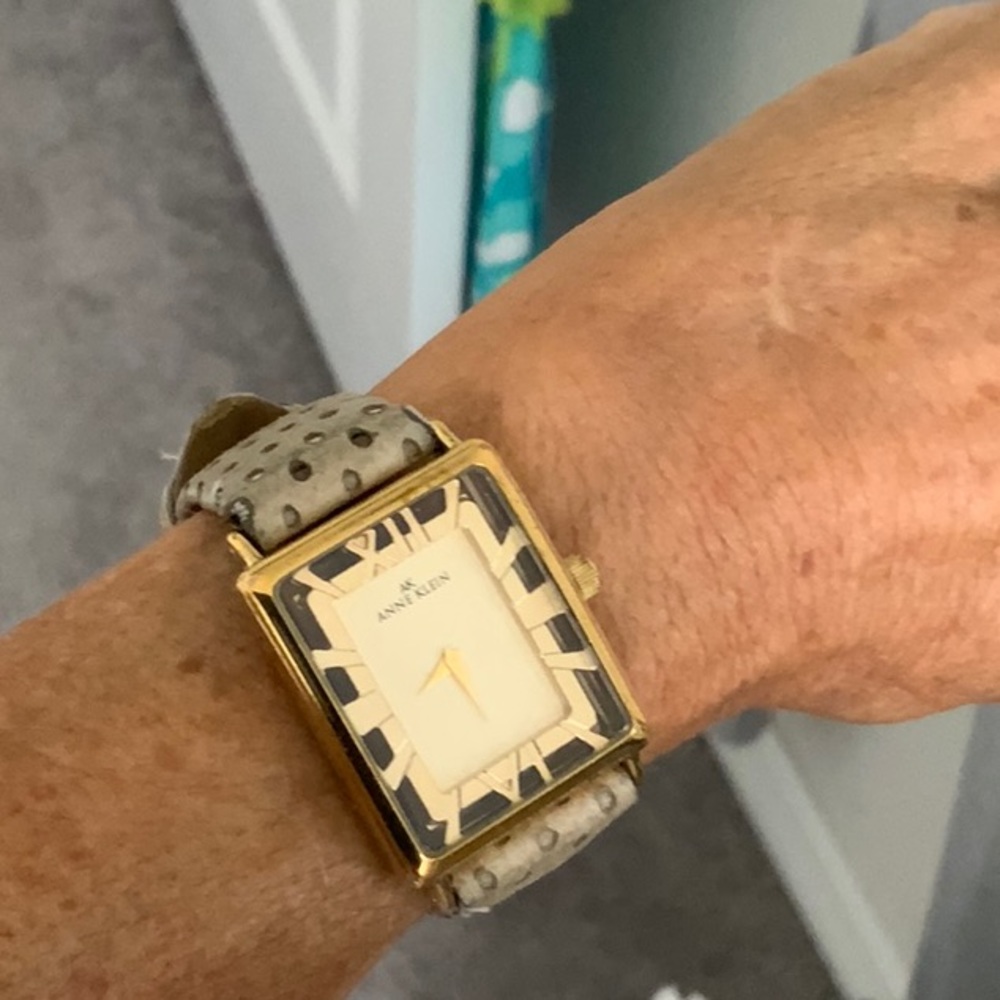 Ann Klein goldtone watch